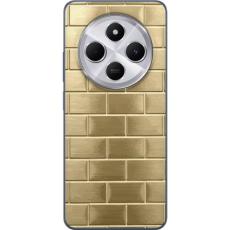 iSecrets - Mobilskal till Xiaomi Redmi 14C med Gyllene Murstenar