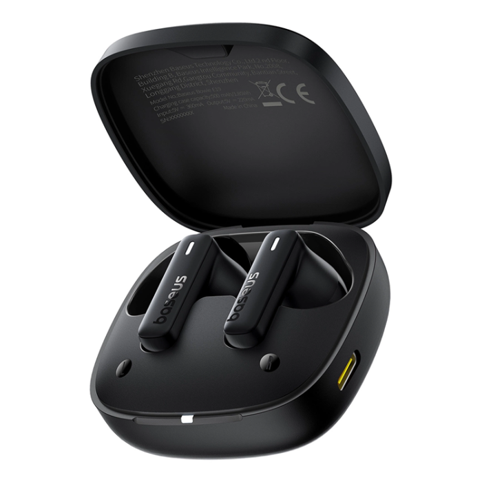 BASEUS - Baseus TWS In-Ear Hörlurar Bowie E19 - Svart