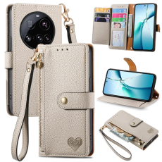 A-One Brand - Xiaomi 15 Ultra Plånboksfodral RFID Blocking Zipper - Grå