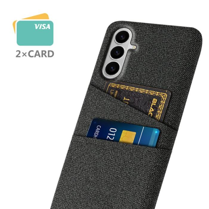 OEM - Mobilskal till Samsung Galaxy S26 / S26 Pro Tyg + Hård PC - Svart