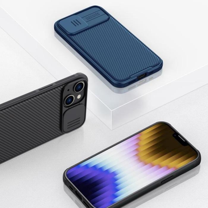 Nillkin - Nillkin iPhone 14 Plus Skal Magsafe CamShield Pro - Svart