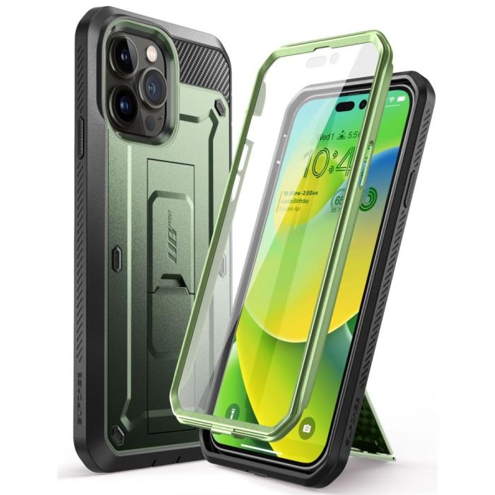 UTGATT1 - SupCase iPhone 14 Pro Max Skal Unicorn Beetl Pro - Guldan