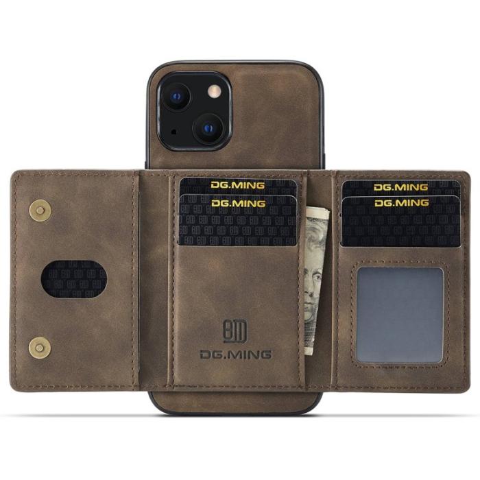 DG.MING - DG.MING M2 Series Mobilskal till iPhone 14 Plus - Anti-drop - Brun