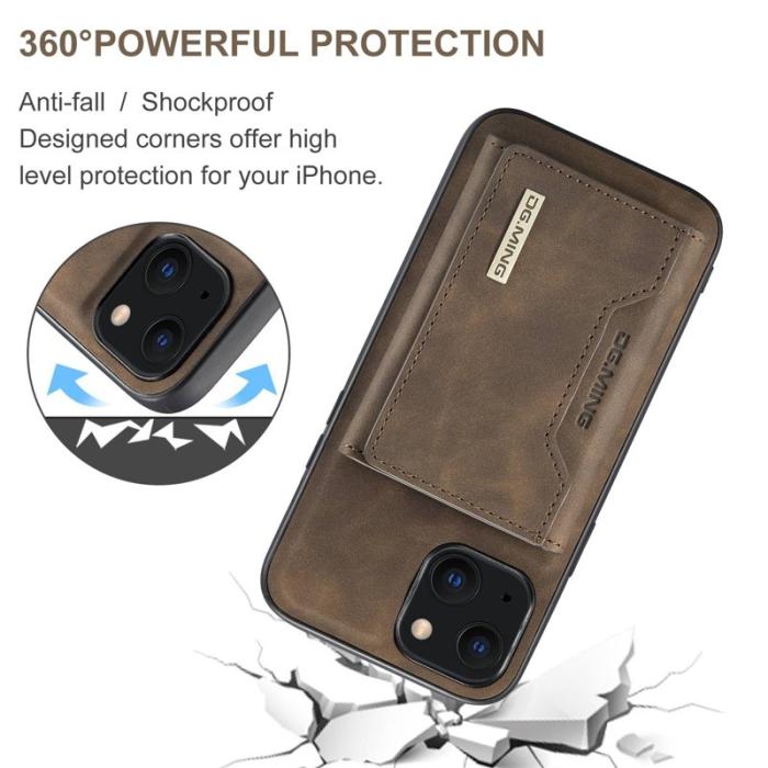 DG.MING - DG.MING M2 Series Mobilskal till iPhone 14 Plus - Anti-drop - Brun