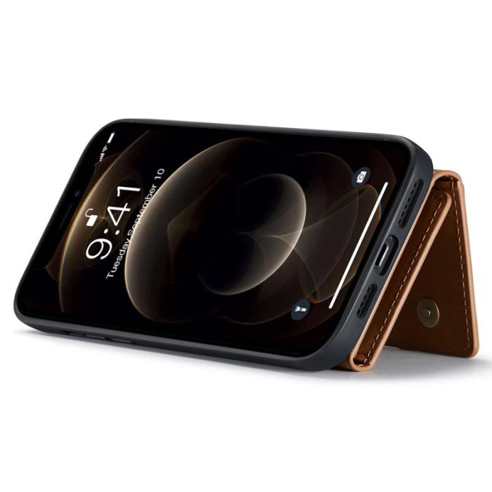 DG.MING - DG.MING M2 Series Mobilskal till iPhone 14 Plus med Ställ - Brun