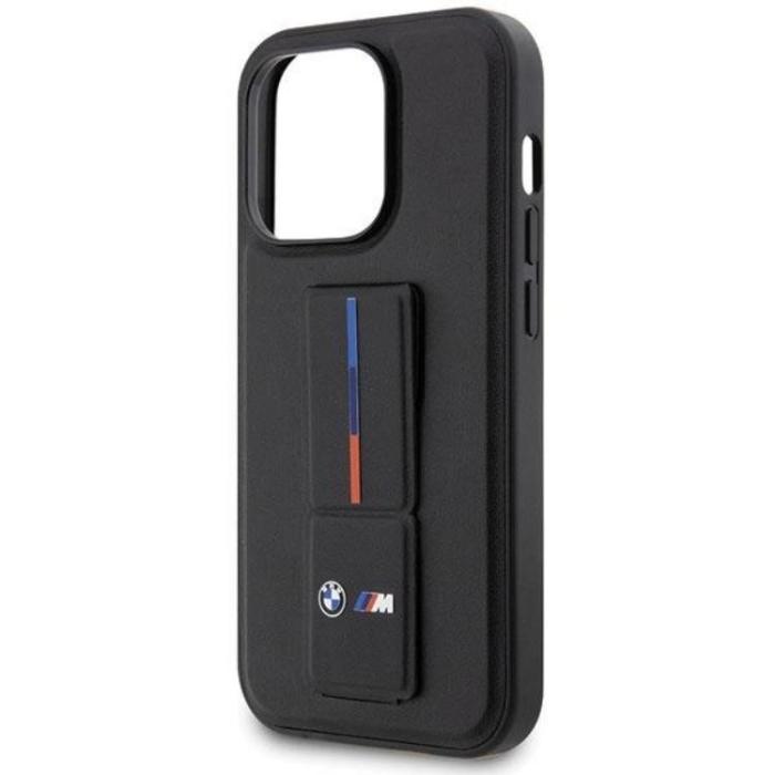 BMW - BMW iPhone 14 Plus Mobilskal Grip Hot Stamp - Svart