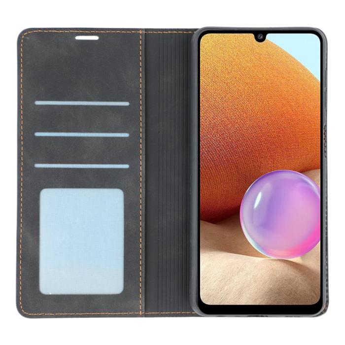 FORWENW - FORWENW Fantasy Series Plånboksfodral för Samsung Galaxy A32 5G - Svart