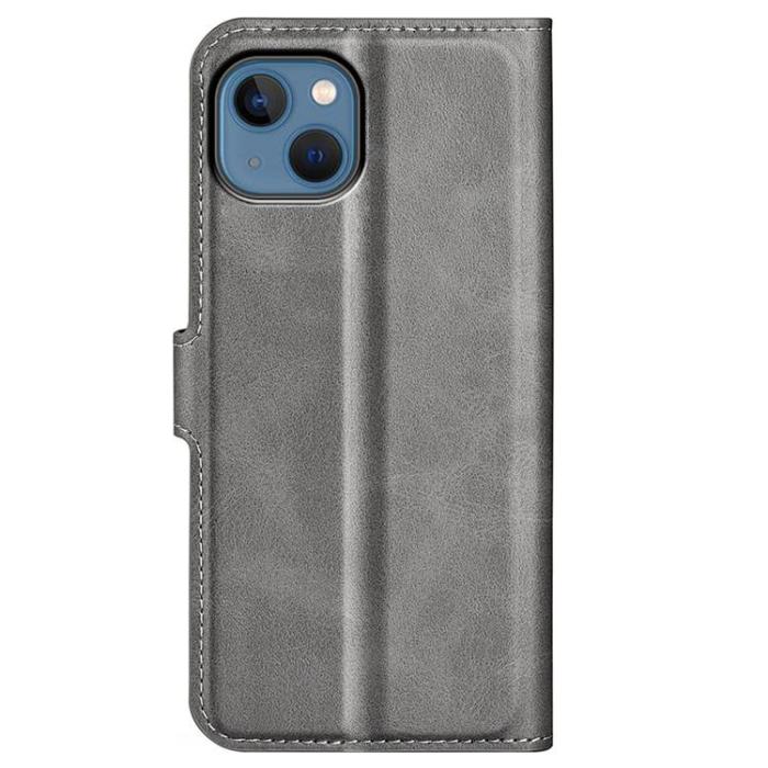 OEM - Flip Folio iPhone 14 Plus Plånboksfodral - Grå