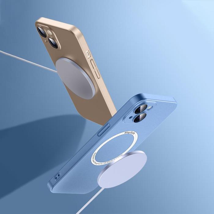 OEM - iPhone 14 Pro Max Skal Magsafe Ultra Thin - Ljusblå
