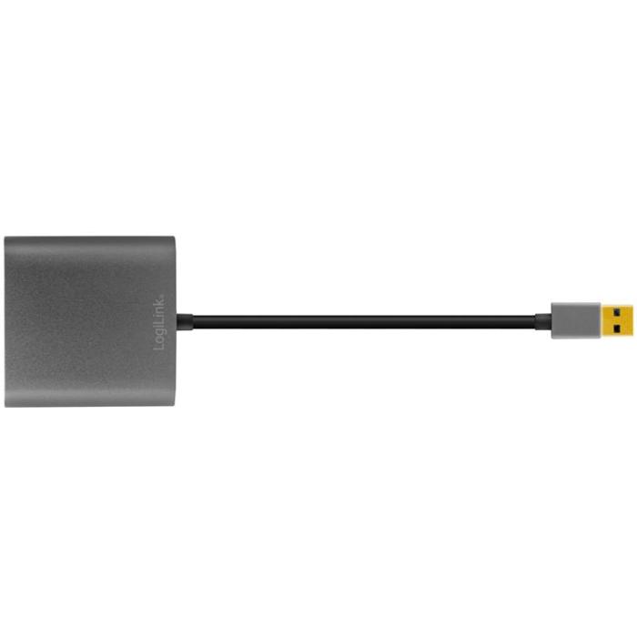 LogiLink - LOGILINK USB-A 3.0 To HDMI-Hona + VGA-Hona Adapter