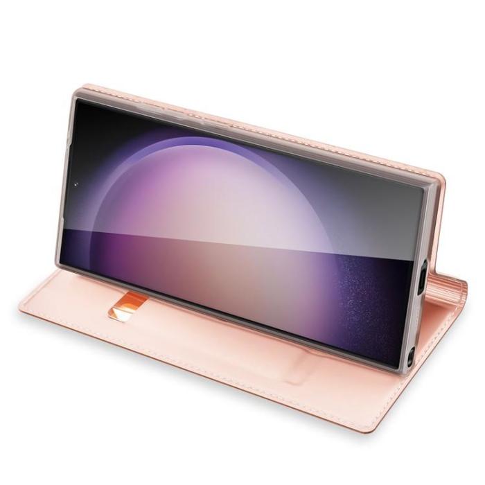 Dux Ducis - Dux Ducis Galaxy S24 Ultra Plånboksfodral Skin Pro - Rosa