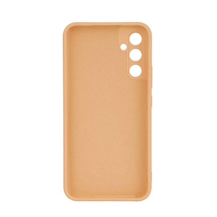 Onsala - Onsala Galaxy A35 5G Mobilskal Silikonkänsla - Apricot