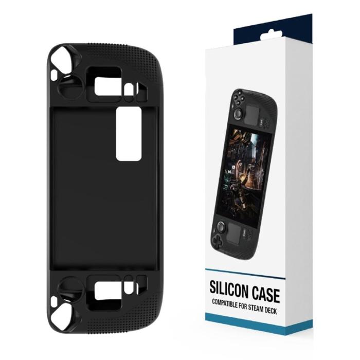 OEM - Shock-Absorption Silikonskal till Steam Deck - Svart