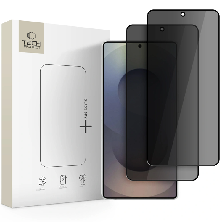 [2-Pack] Tech-Protect Härdat Glas Skärmskydd Galaxy S26 Ultra Privacy Spy
