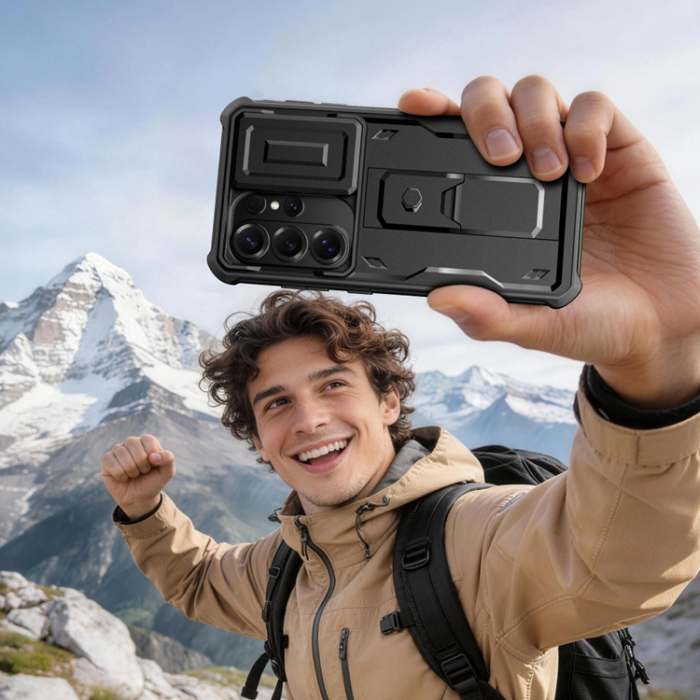 Tech-Protect - Tech-Protect Mobilskal För Galaxy S26 Ultra Kevlar Cam Plus 2-Set