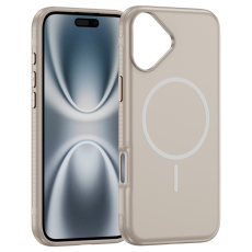 A-One Brand - iPhone 17 Mobilskal MagSafe PC + TPU Shockproof - Grå