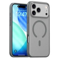 A-One Brand - iPhone 17 Pro Max Mobilskal MagSafe Skin Feel - Grå