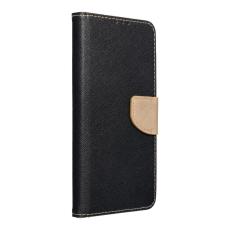 OEM - Galaxy S22 Plus Plånboksfodral Fancy Eco Läder - Svart/- Guld