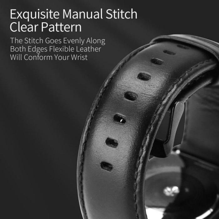 Dux Ducis - Dux Ducis Apple Watch 44/45/46/49mm Armband Äkta Läder