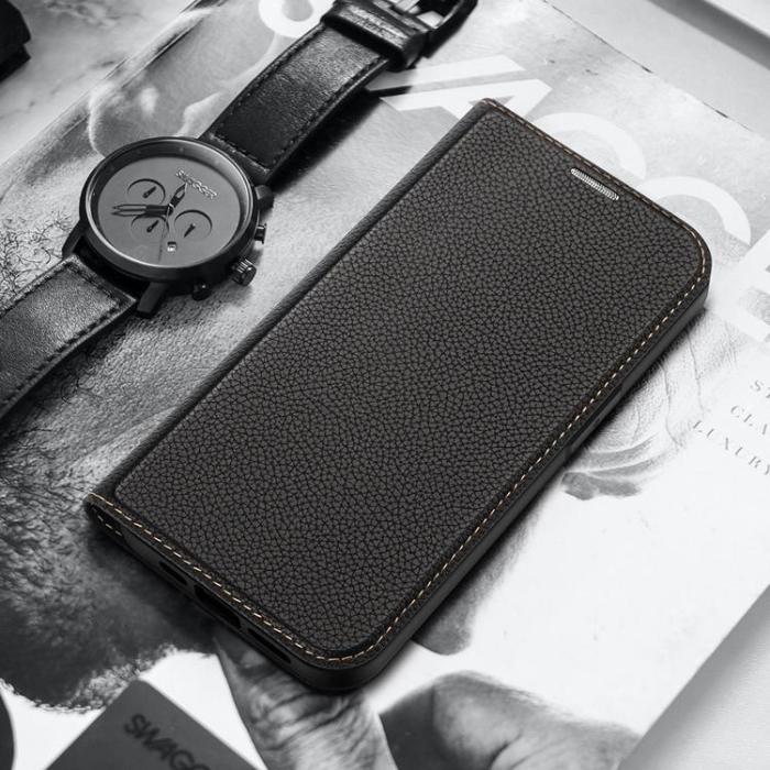 Dux Ducis - Dux Ducis iPhone 14 Plus Plånboksfodral Skin X2 - Svart