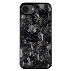 A-One Brand - iPhone 16e Mobilskal Aramid Fiber Forged - Blå/Guld