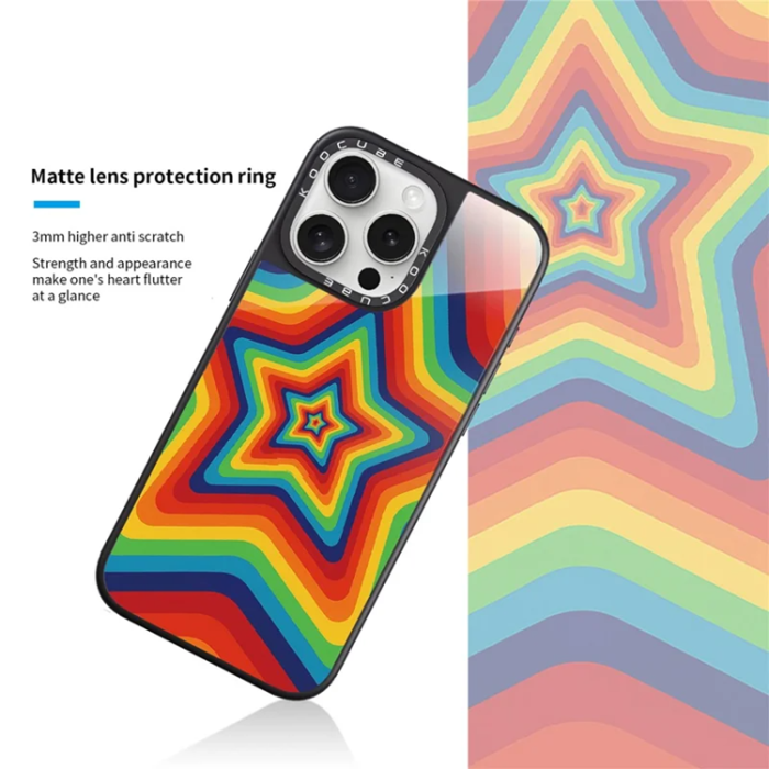 A-One Brand - iPhone 15 Pro Max Mobilskal MagSafe Aluminium Silikon