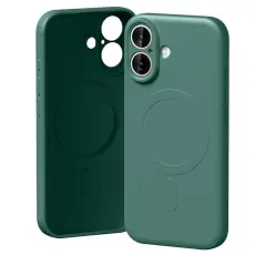 Mercury - Mercury iPhone 17 Mobilskal MagSafe Semi-Silicone - Grön
