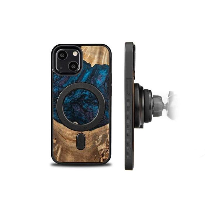 Bewood - Bewood iPhone 13 Mini Mobilskal Magsafe Unique Neptune - Navy