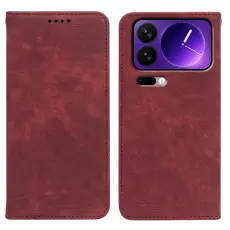 A-One Brand - Xiaomi 17 Pro Max Plånboksfodral Striped Texture - Röd