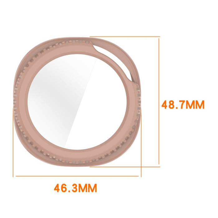 A-One Brand - Galaxy Watch 8 Classic (46mm) Skal PC + Härdat Glas Integrerat
