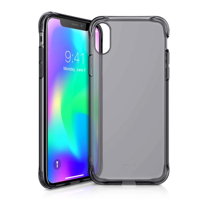 UTGATT4 - Itskins NanoGel Slim Skal till iPhone XS Max - Svart