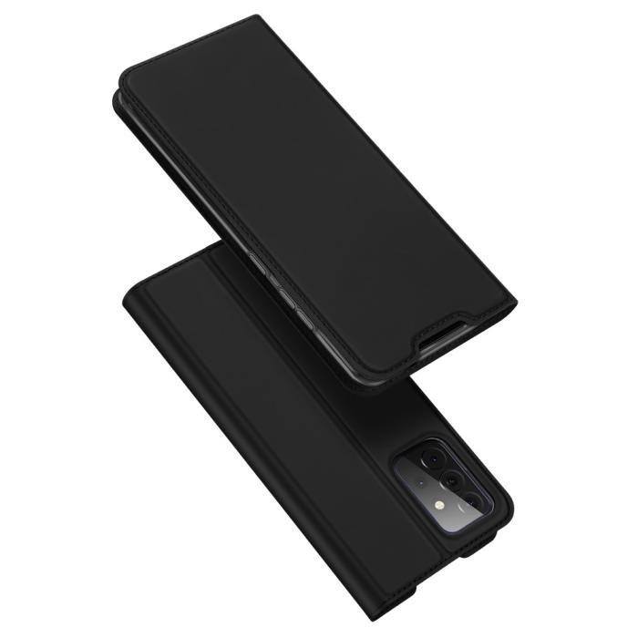 Dux Ducis - Dux Ducis Skin Series Plånboksfodral Galaxy A72 5G - Svart