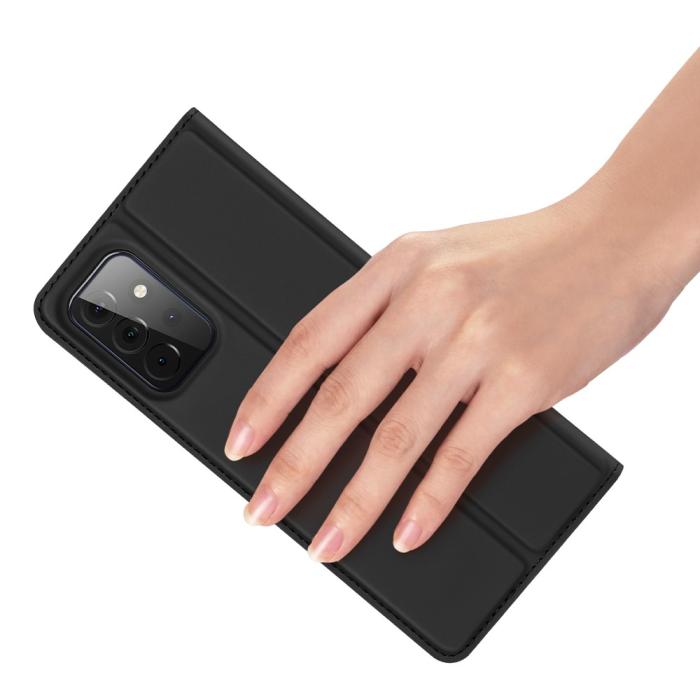 Dux Ducis - Dux Ducis Skin Series Plånboksfodral Galaxy A72 5G - Svart