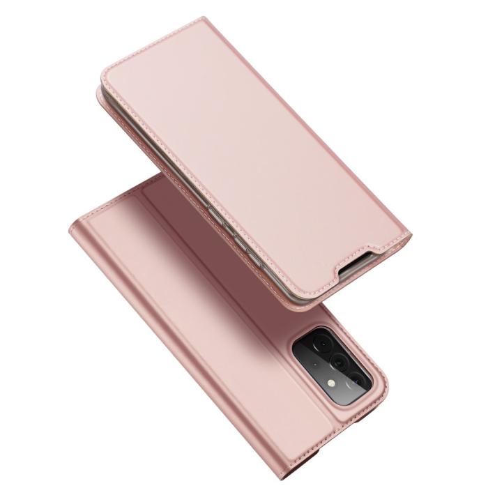 Dux Ducis - Dux Ducis Skin Series Plånboksfodral Galaxy A72 5G - Roséguld