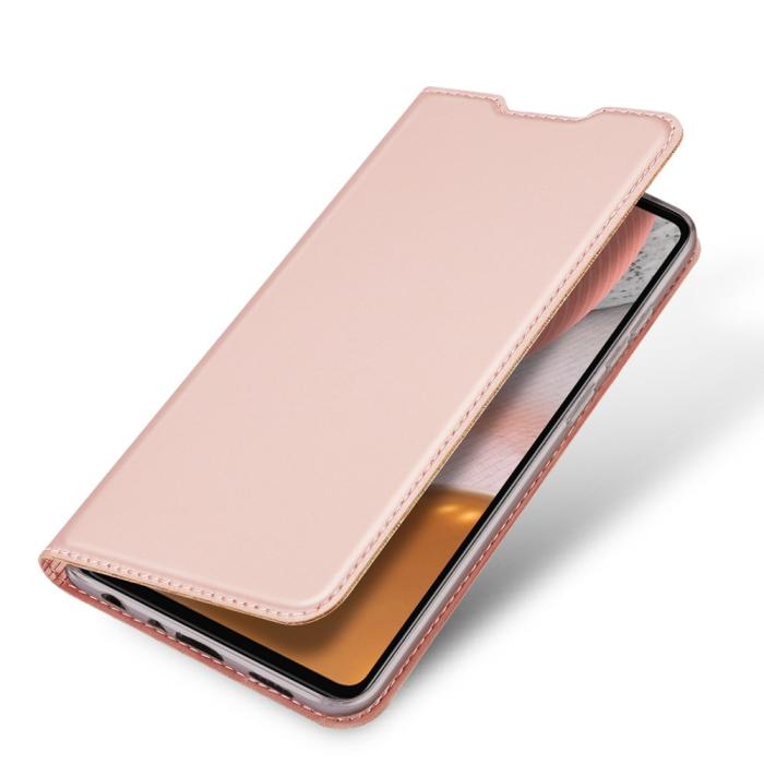 Dux Ducis - Dux Ducis Skin Series Plånboksfodral Galaxy A72 5G - Roséguld