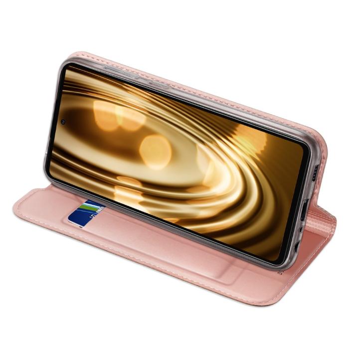 Dux Ducis - Dux Ducis Skin Series Plånboksfodral Galaxy A72 5G - Roséguld