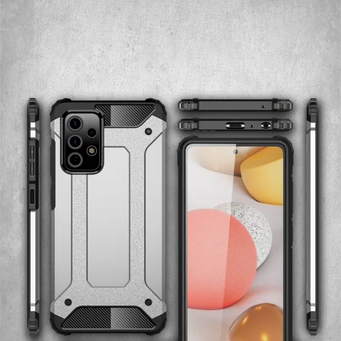 OEM - Hybrid Armor Mobilskal till Galaxy A72 5G - Svart