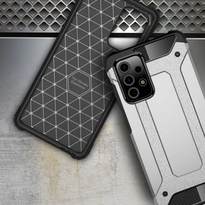 OEM - Hybrid Armor Mobilskal till Galaxy A72 5G - Svart