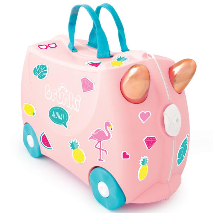 UTGATT5 - TRUNKI Resväska Flossi the Flamingo
