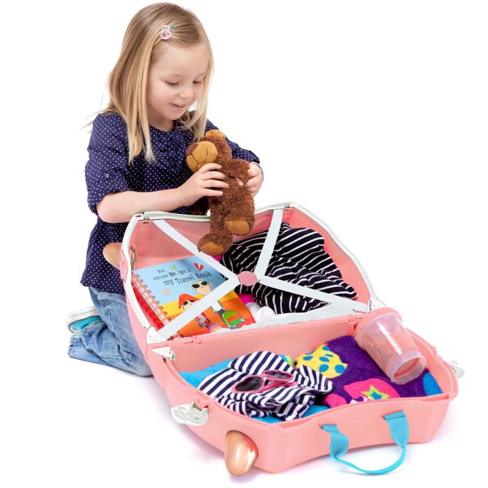 UTGATT5 - TRUNKI Resväska Flossi the Flamingo