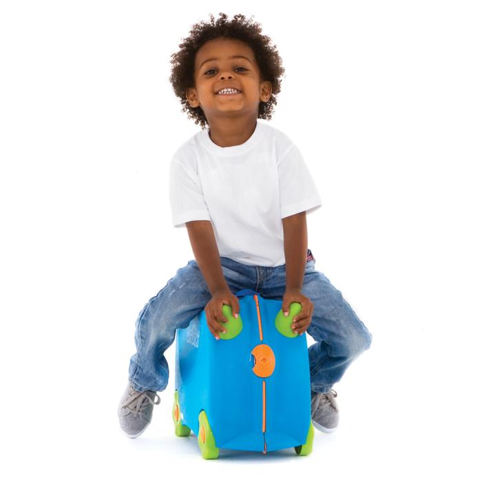 UTGATT5 - TRUNKI Resväska Terrance Blå