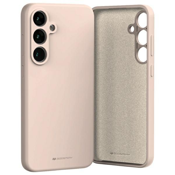 Mercury Mobilskal till Galaxy S24 FE Silikon - Rosa Sand