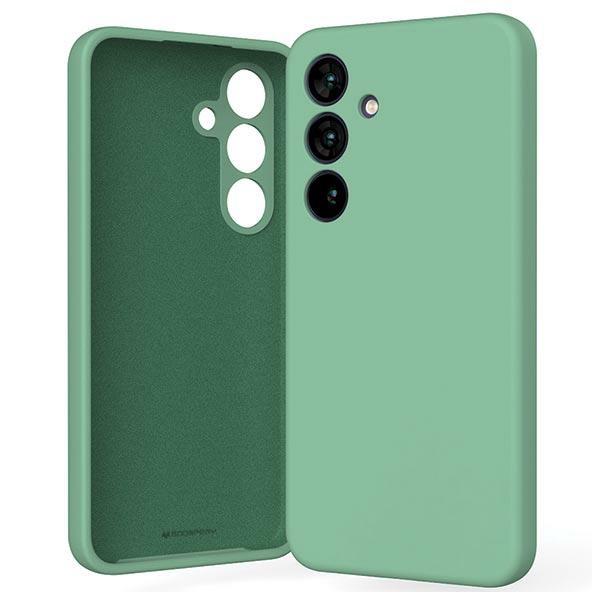 Mercury Mobilskal till Galaxy S24 Silikon - Grön
