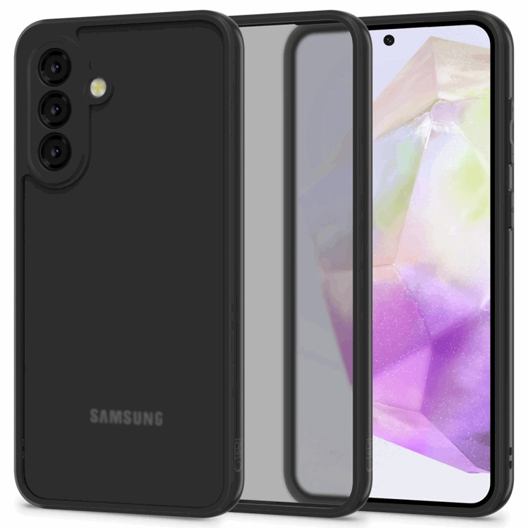 Tech-Protect Galaxy A36 5G Mobilskal Magmat - Matt Svart | 2353 | AlltMobil
