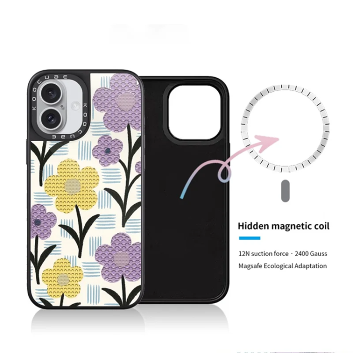 A-One Brand - iPhone 17 Mobilskal MagSafe Aluminium Silikon