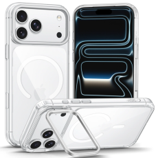 Tech-Protect - Tech-Protect Mobilskal F&ouml;r iPhone 18 Pro Max Magsafe Magstand - Clear