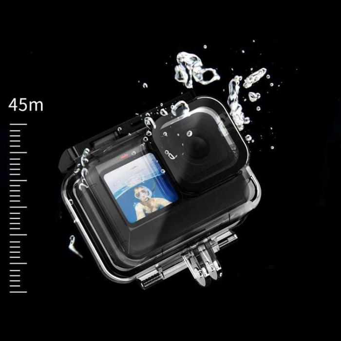 Tech-Protect - Tech-Protect GoPro Hero 9/10/11/12/13 Vattentät Fodral - Clear