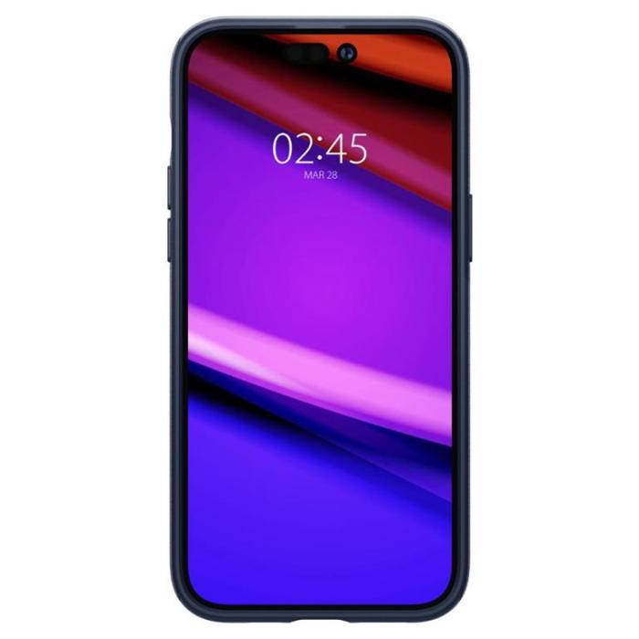 UTGATT - Spigen iPhone 14 Pro Max Skal Mag Armor - Marinblå