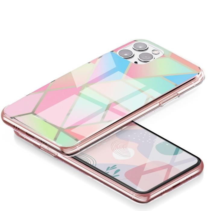 UTGATT - Forcell COSMO Marble Skal till Samsung A42 5G design 04