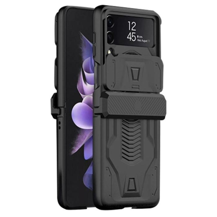 GKK - GKK Galaxy Z Flip 3 5G Skal Camshield - Svart